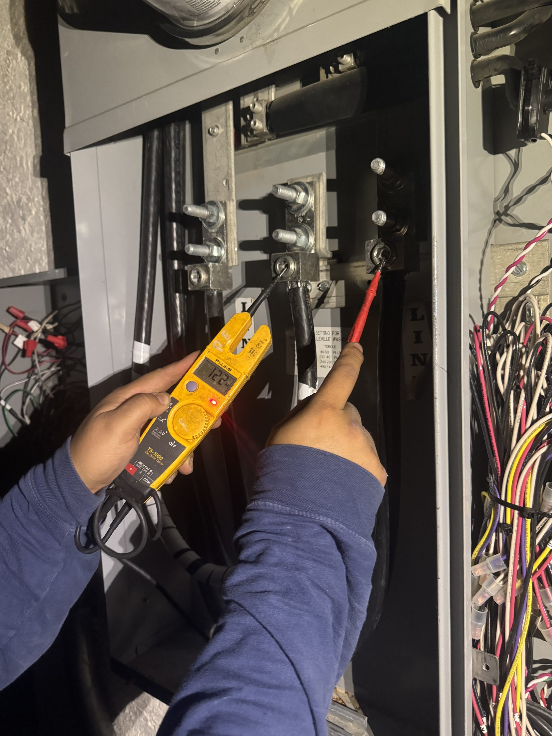 Electrical panel work